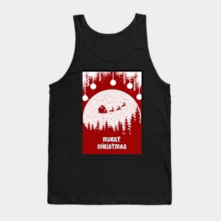 Merry Christmas (Red) Tank Top